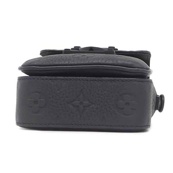 『美品』　ルイヴィトン モノグラムトリヨン Sロックヴェルティカル ショルダー黒 LOUIS VUITTON（ルイ・ヴィトン） ショルダーバッグ モノグラム