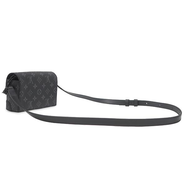 ルイヴィトン LOUIS VUITTON ショルダーバッグ スティーマー ウェアラブル ウォレット モノグラムエクリプス モノグラムエクリプス ブラック金具 黒 ショルダー M81783 RFID 【保存袋】【中古】 スティーマー ルイヴィトン ショルダーバッグ モノグラム ウェアラブル