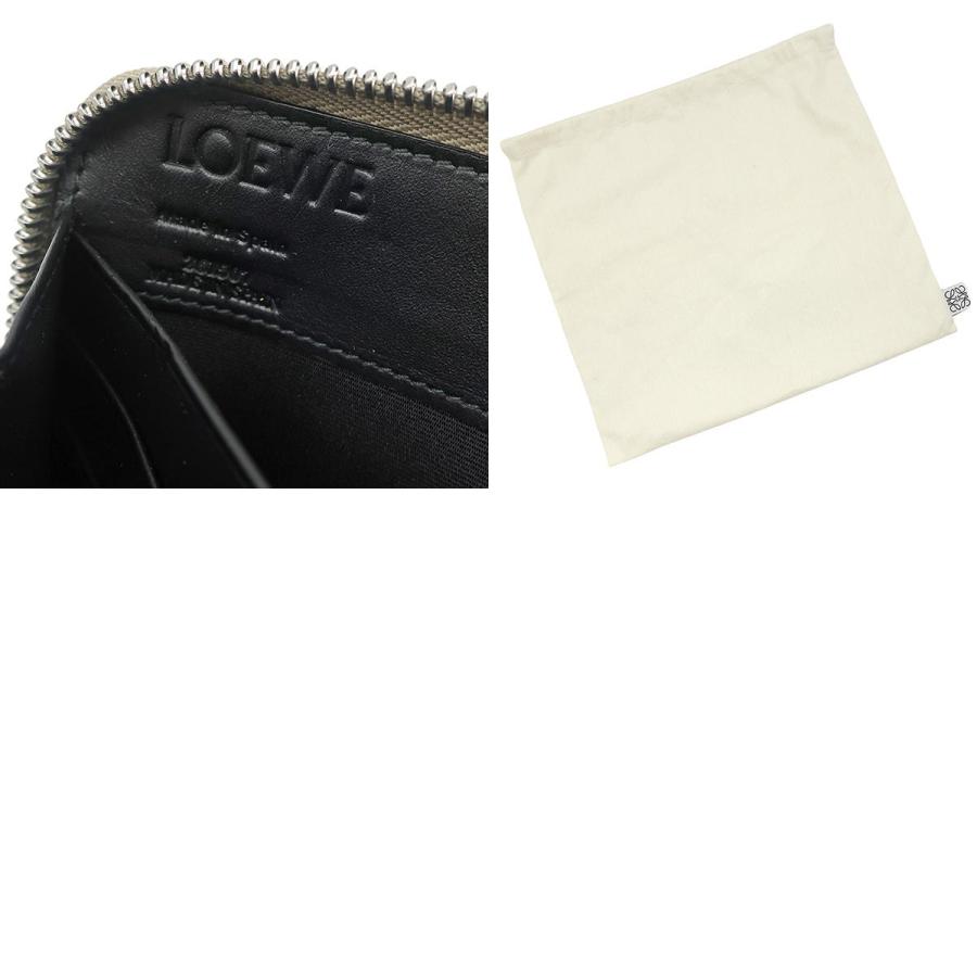 LOEWE（ロエベ） 長財布 リネン ジップアラウンド オーガナイザー