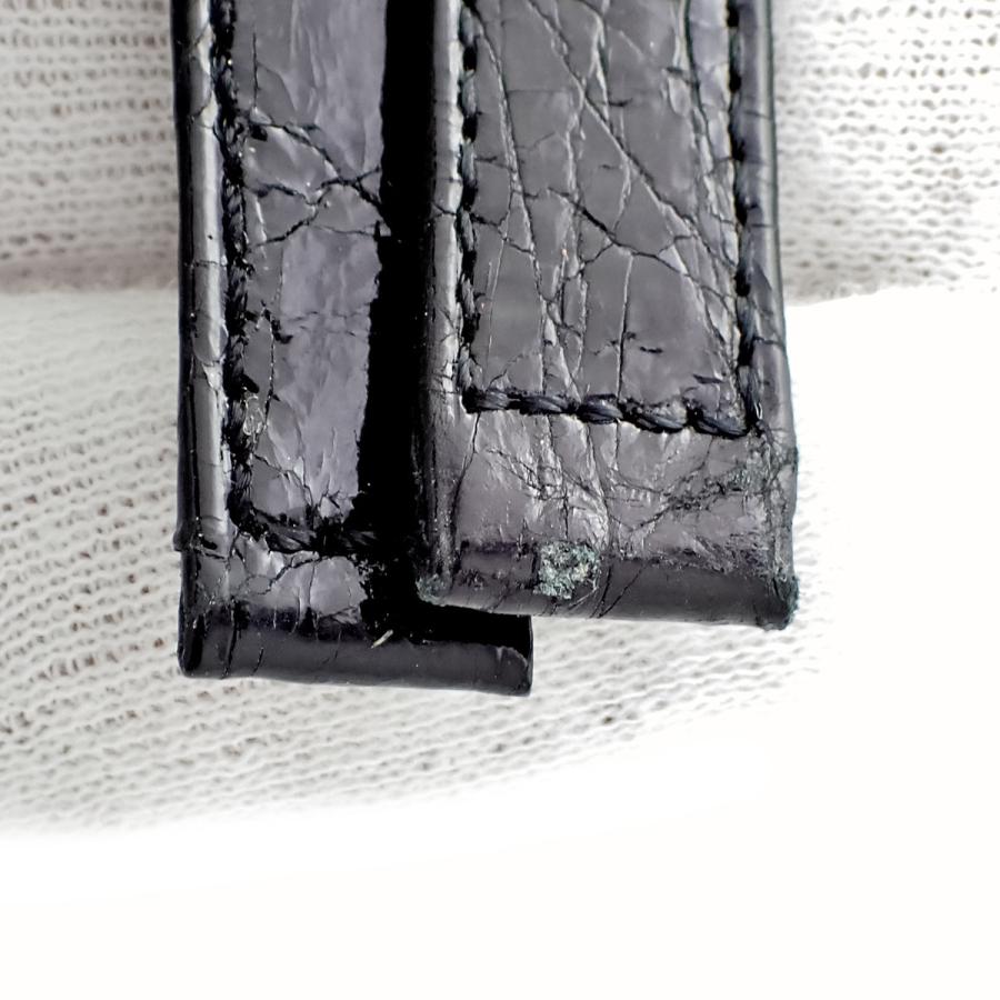 ☆美品☆ カルティエ 純正 Dバックル クロコ ストラップ 付 Cartier（カルティエ） 純正 クロコバンド 未使用 替え ベルト D