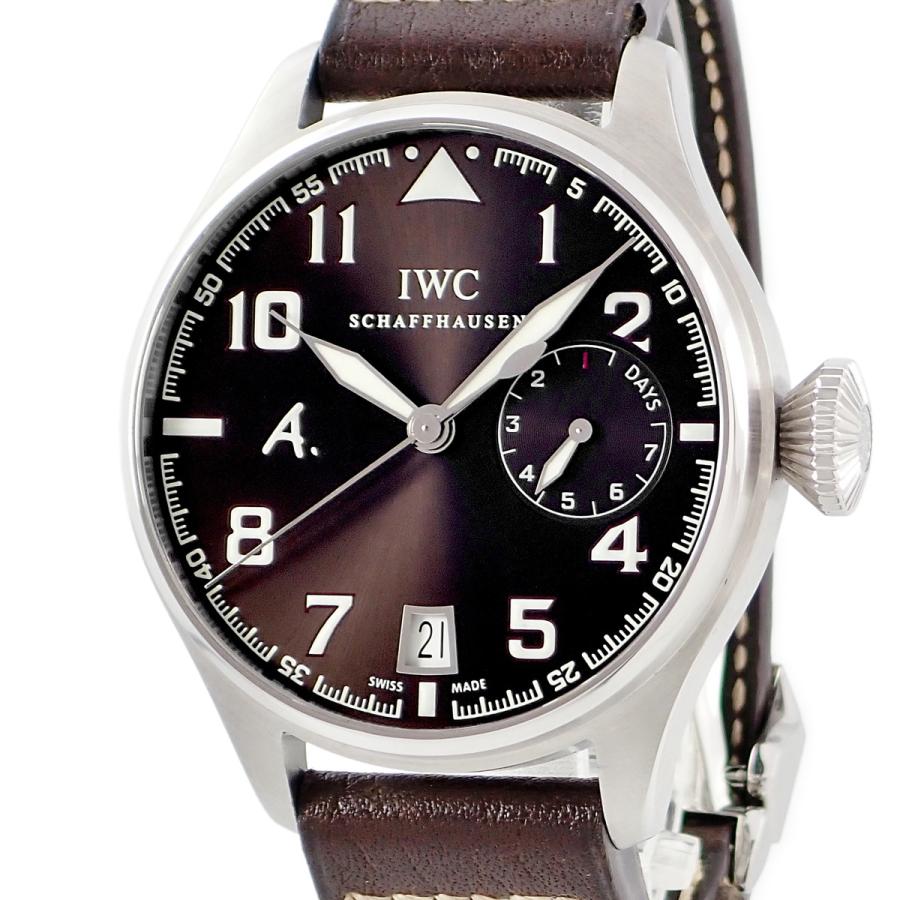 【3年保証】 IWC ビッグ パイロット ウォッチ アントワーヌ ド サン=テグジュペリ IW500422 ブラウン 限定 自動巻き メンズ 腕時計 | パイロット・ウォッチ