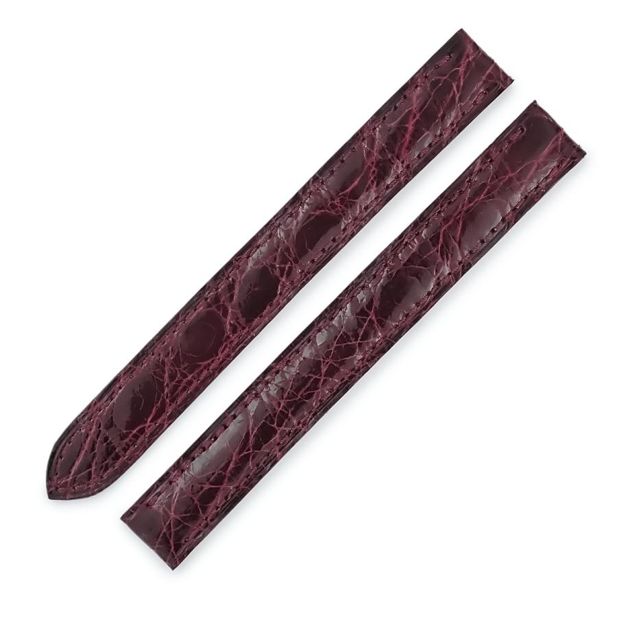 ☆美品☆ カルティエ 純正 クロコストラップ 16mm Cartier（カルティエ） 純正 クロコバンド 未使用 替え ベルト