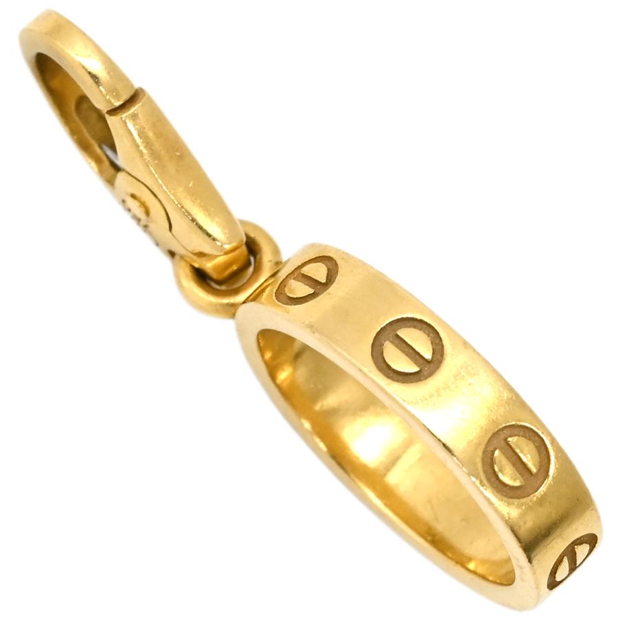 カルティエ　ラブチャーム　イエローゴールド　正規品 LOVE（Cartier） カルティエ ペンダントトップ ラブ ラブチャーム