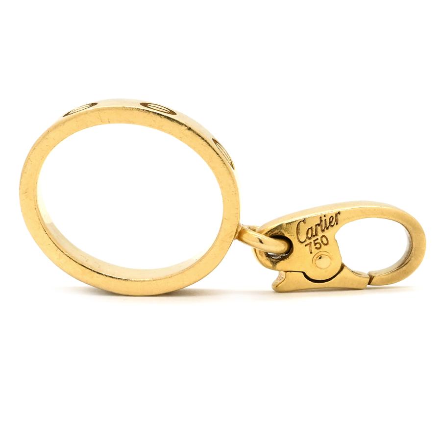 カルティエ　ラブチャーム　イエローゴールド　正規品 LOVE（Cartier） カルティエ ペンダントトップ ラブ ラブチャーム