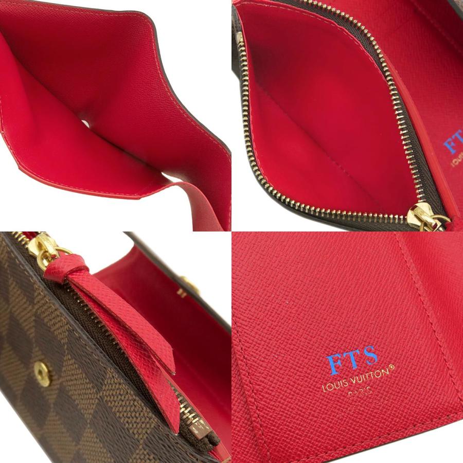 LOUIS VUITTON（ルイ・ヴィトン） 三つ折り財布 ダミエエベヌ