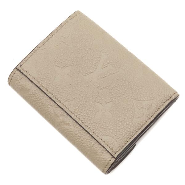 ルイヴィトン モノグラム アンプラント ポルトフォイユ ゾエ 三つ折り ベージュ LOUIS VUITTON（ルイ・ヴィトン） 三つ折り財布 モノグラムアン