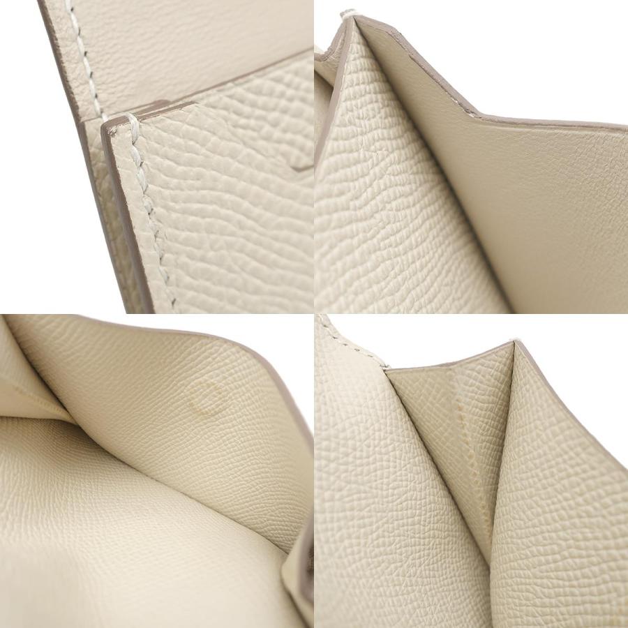 HERMES（エルメス） 二つ折り財布 ベアン ベアンミニ ヴォーエプソン 