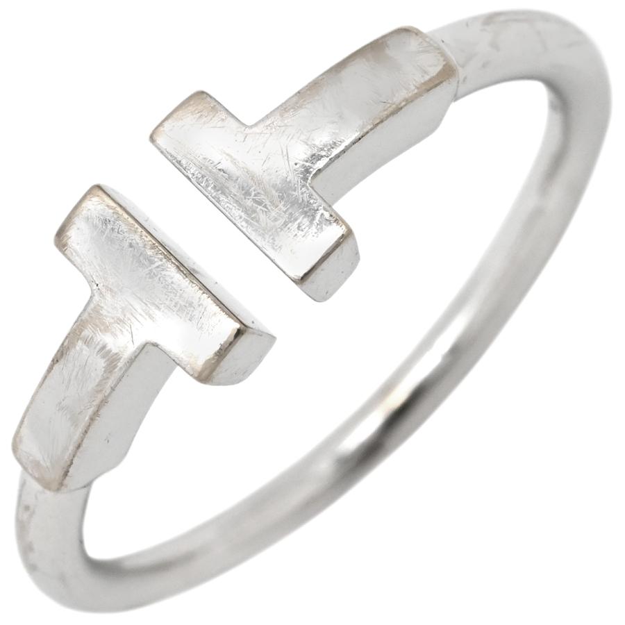 TIFFANY&Co.（ティファニー） リング 指輪 T T ワイヤー シルバー