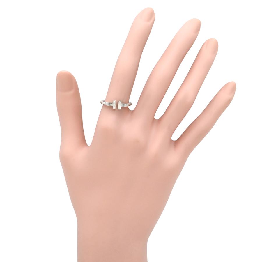 TIFFANY&Co.（ティファニー） リング 指輪 T T ワイヤー シルバー