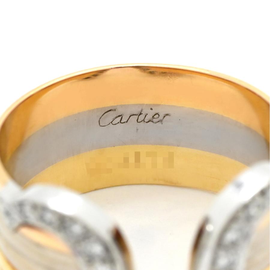 Cartier（カルティエ） リング 指輪 2C 2C スリーカラー ダイヤ マルチ