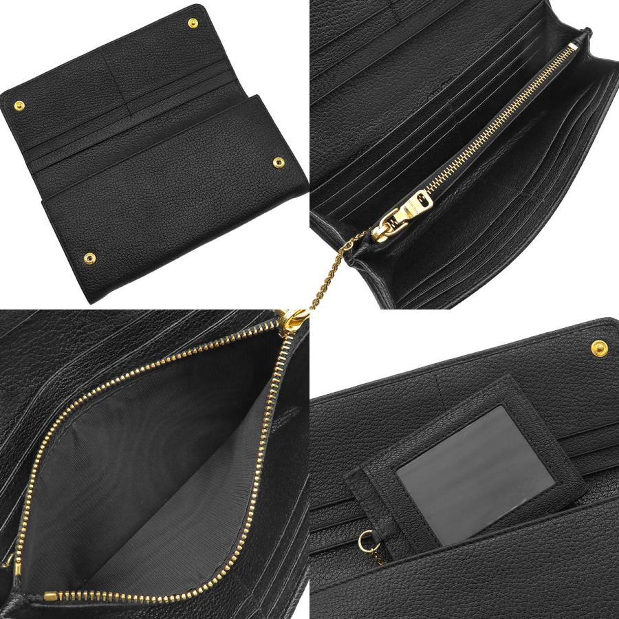 miu miu（ミュウミュウ） 長財布 リボンモチーフ ロングウォレット