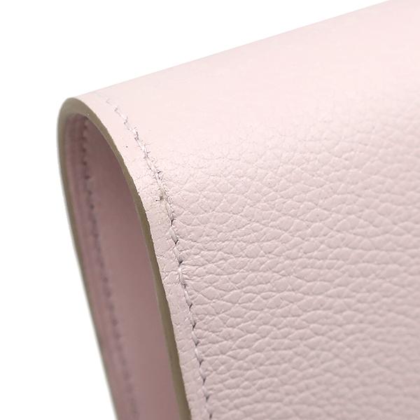 エルメス 長財布 ドゴン ドゴンデュオ ドゴンGM  エバーカラー ピンク モーヴペール 二つ折り財布 W刻印(2024年製)の画像