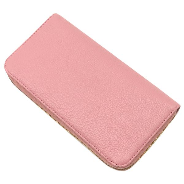 miu miu（ミュウミュウ） 長財布 リボン付き ラウンドファスナー 