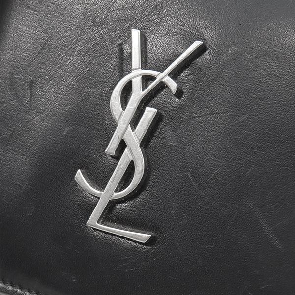 SAINT LAURENT サンローラン 二つ折り財布 カサンドラ モノグラム