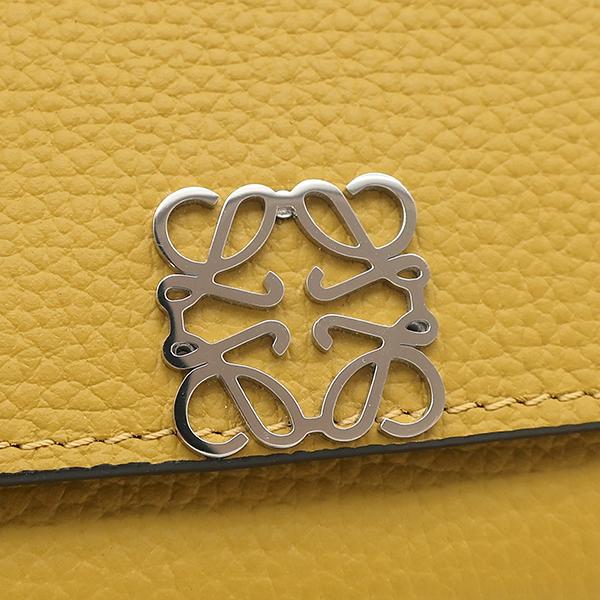 LOEWE（ロエベ） 二つ折り財布 アナグラム トライフォールド