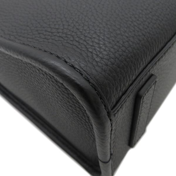 バリー ショルダーバッグ コード メッセンジャー レザー ブラック 新品  