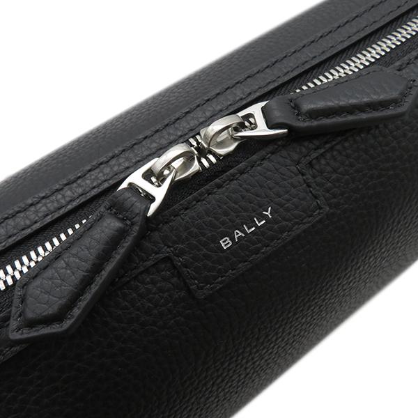 バリー ショルダーバッグ コード メッセンジャー レザー ブラック 新品  