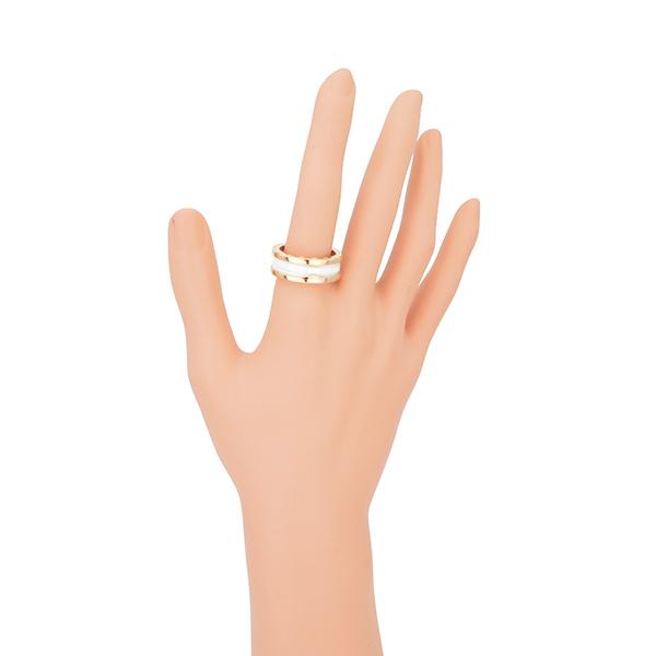 ブルガリ BVLGARI B-zero1 ビーゼロワン リング セラミック リング  