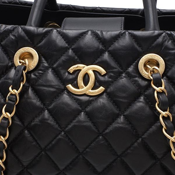 シャネル Chanel 2wayバッグ マトラッセ ココマーク ノワール ヴィンテージレザー 中古 265 Houbidou 心斎橋店 通販 Yahoo ショッピング