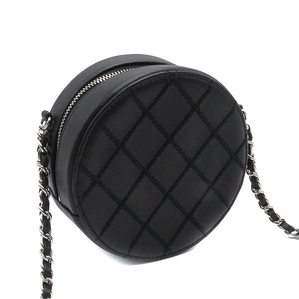 ワイルドステッチ シャネル CHANEL ショルダーバッグ 丸型 ミニ ワイルドステッチ シャネル CHANEL ショルダーバッグ 丸型 ミニ