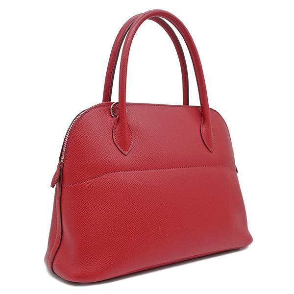 ボリード エルメス 2WAYバッグ ボリード27 レッド ヴォーエプソン □L
