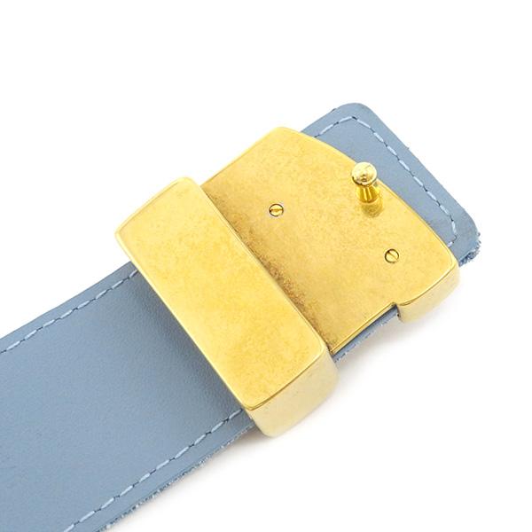 LOUIS VUITTON ルイヴィトン ベルト サンチュール LVニューウェーブ 85  