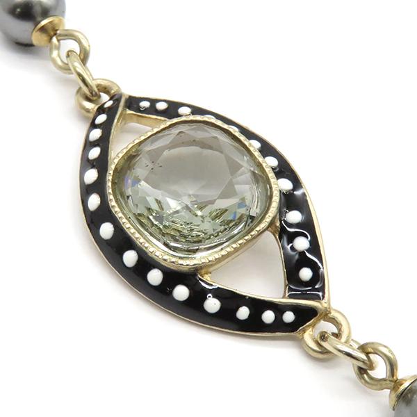 CHANELシャネルネックレス CHANEL シャネル ネックレス フラワー ビジュー ココマーク