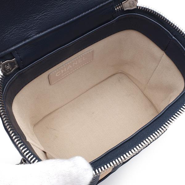 CHANEL シャネル 2WAYバッグ ストロー バニティ チェーン