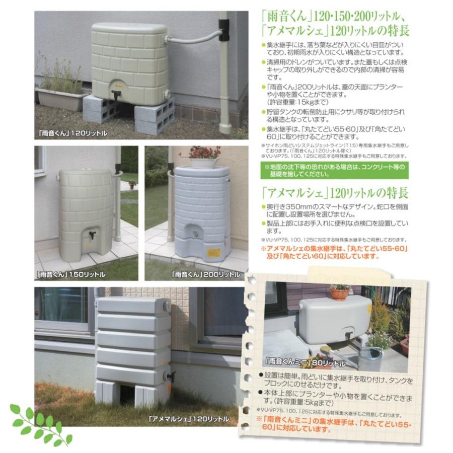 補助金・助成金制度対応店】 タキロン 雨水貯留タンク 雨音くんミニ