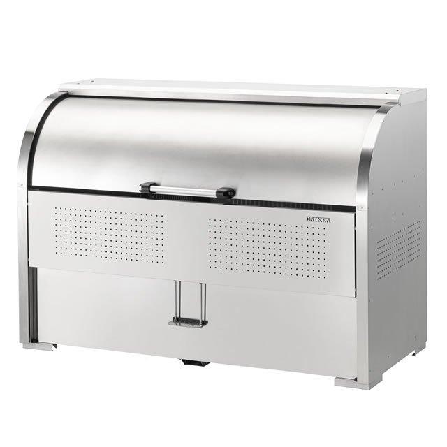 ダイケン　ステンレスゴミ収集庫クリーンストッカー　間口１６５０ CKS-1607H （ 旧品番 CKS-1607F ）　屋外　大型　ゴミ箱　ゴミ置き
