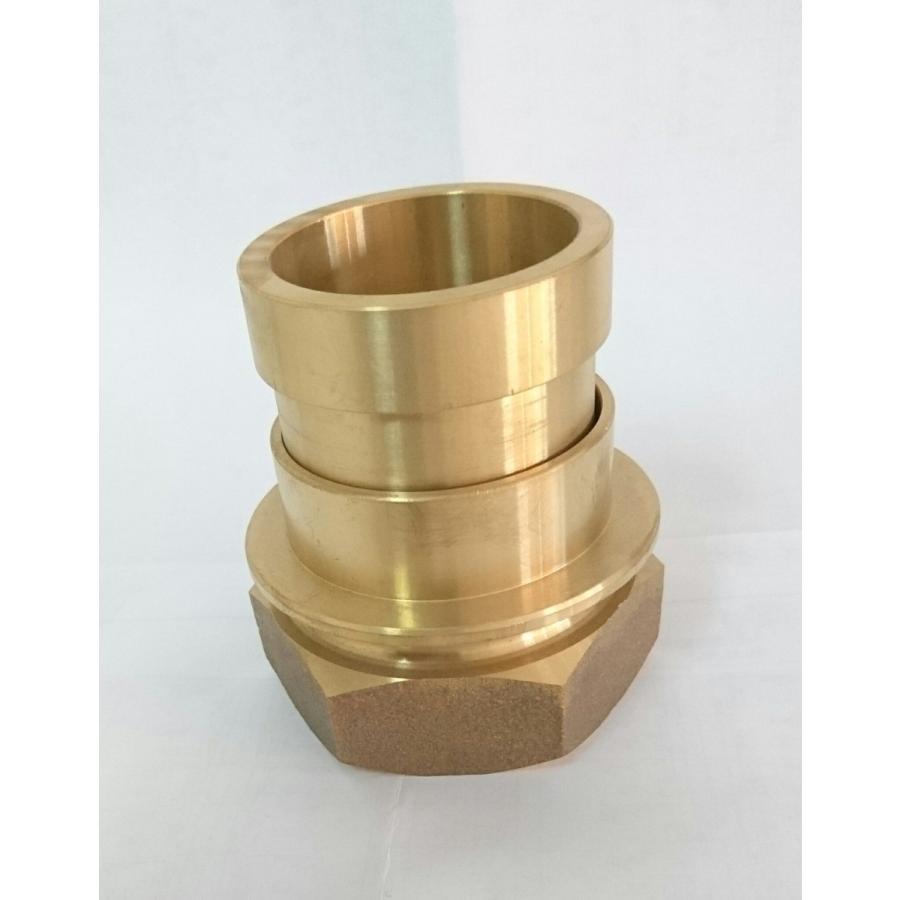 媒介金具 40A差込式オスXガスネジメス DBK-M1G2 (消防・消火栓ホース