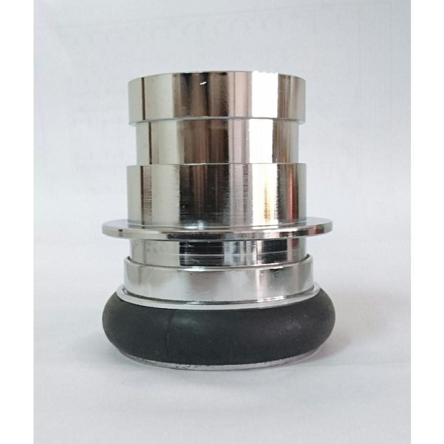 媒介金具 50AX65A差込式オスX差込式メス　(クローム） DBK-M1M2 (消防・消火栓ホース継手）