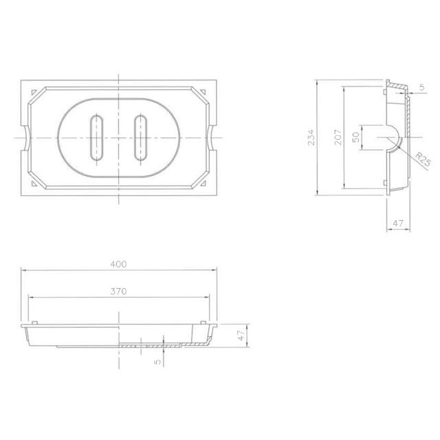 当日発送！底板付】耐荷重8t 量水器ボックス 13mm用 水道メーター