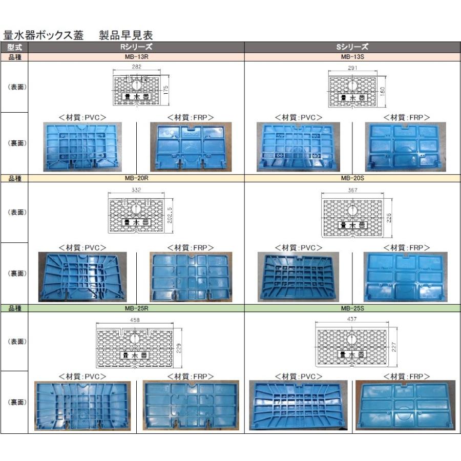 【在庫あり！即対応】前澤化成工業　マエザワ MB-20R 用 量水器ボックス蓋　フタのみ（フタPVC　黒 ）フタ寸法 ３３２　Ｘ　２０２．５【水道メーターの蓋】｜ibell｜02