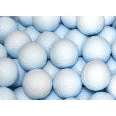 練習用ゴルフボール100球セット ピースボールより耐久性に優れ、練習用 