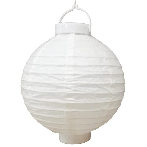 お絵かき提灯 LED付ちょうちん 白無地 電池付 12個以上販売 工作キット