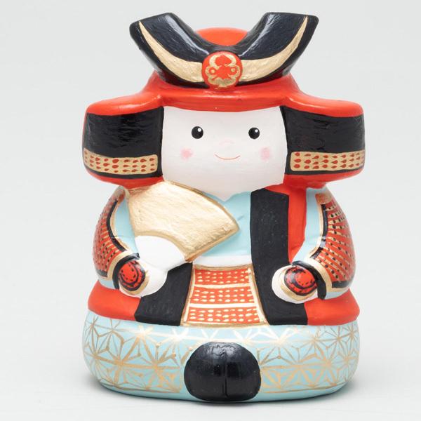 m*o様 キユーピー 五月人形 陶器製 収納箱付き お絵かき 五月人形（陶器）貯金箱 1個 陶器でお絵かき 貯金箱 絵付け