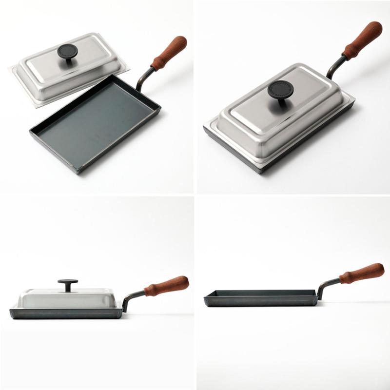 大人の鉄板 鉄板小 蓋付き OTS8100 鉄フライパン 厚板 ステーキ グリル