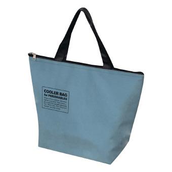 アルミ保冷バック (30729) くすみブルー 20個以上販売 クールバッグ