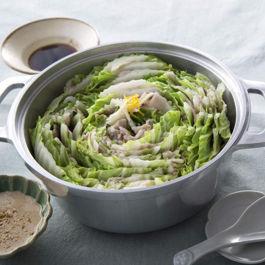 HALムスイ KING 無水鍋(R) 18 日本製 両手鍋 24cm 無水調理 1鍋8