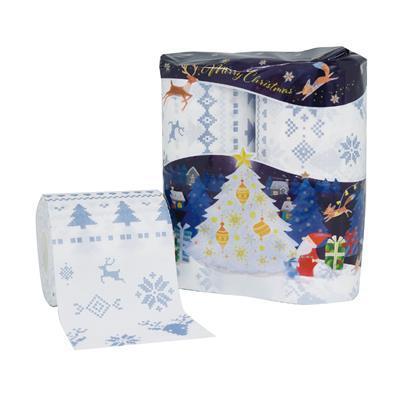 トイレットペーパー クリスマスツリーロールティッシュ4ロール 72パックセット トイレットロール 1r ノベルティ 販促品 景品 Y625 イベント用品パラダイス 通販 Yahoo ショッピング