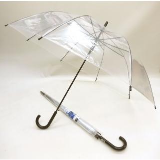 ビニール傘 65ｃｍ ビニール ジャンプ傘 ブラック骨 48本販売 グラスファイバー骨 透明 コンビニ傘 ビニ傘 Y638 13 408 S イベント用品パラダイス 通販 Yahoo ショッピング