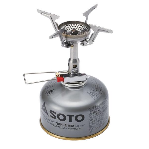 SOTO シングルバーナー OD缶 アミカス コンロ ストーブ バーベキュー