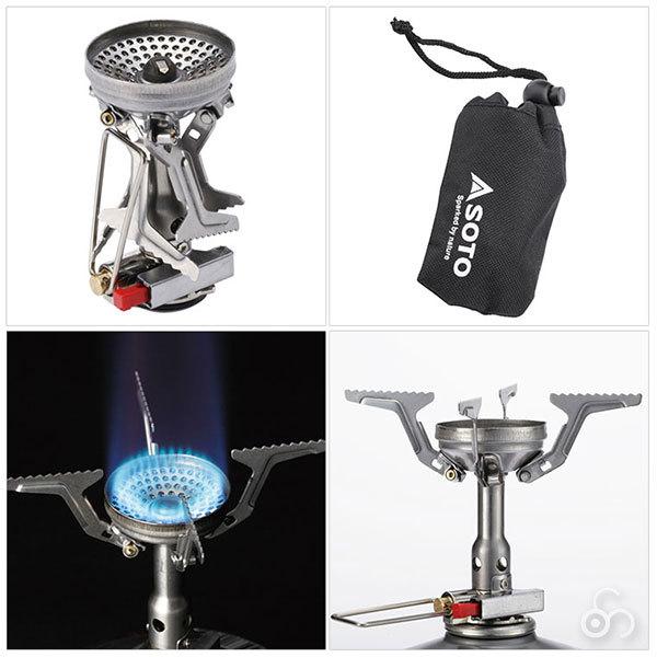 SOTO シングルバーナー OD缶 アミカス コンロ ストーブ バーベキュー