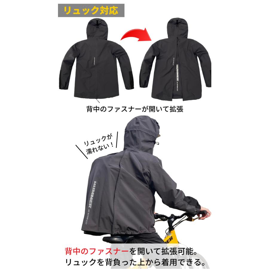 HUMMER（ハマー） リュックが濡れない超はっ水透湿防水ストレッチ