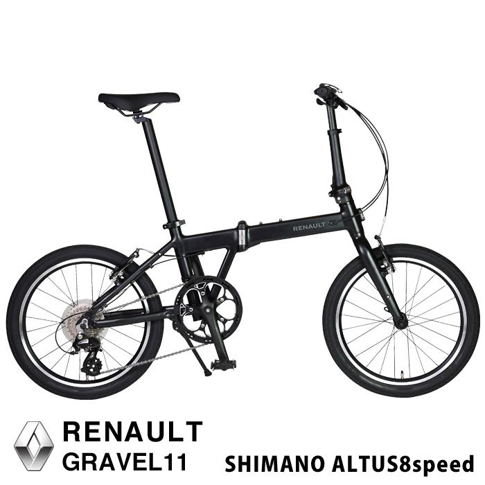 ルノー（RENAULT） GRAVEL11 軽量11.3kg 20インチ スムースウェル