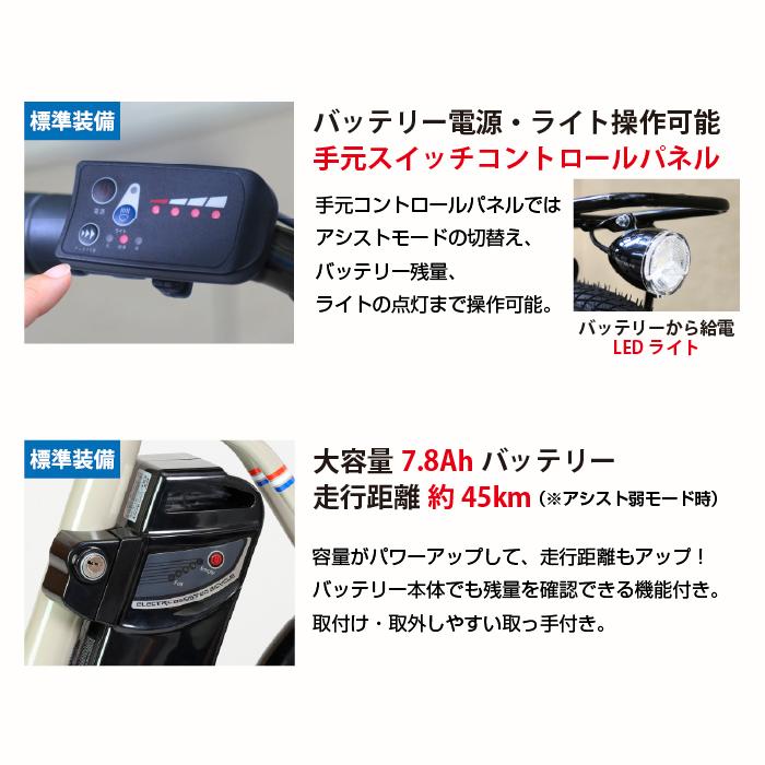 ルノー（RENAULT） 電動アシスト自転車 20インチ CITYタイプ 6段変速