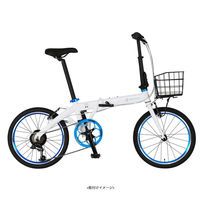 深型フロントキャリア＆脱着式バスケット/20インチ対応/輪行、街