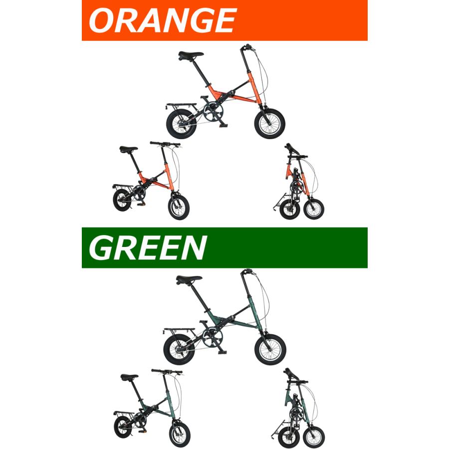 縦型折りたたみ X型BIKE ヴィンテージ風のウェザリング塗装 12