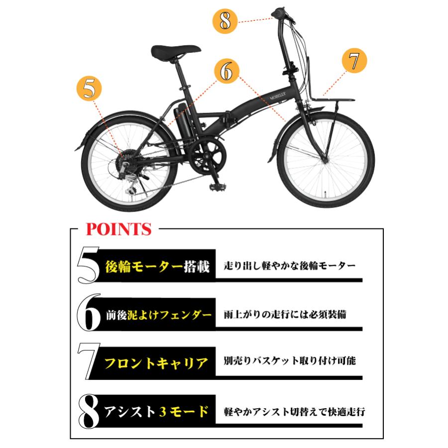 限定価格！TRANS MOBILLY e-MOBILLY206SE Monochrome 電動アシスト